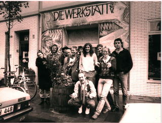 Das Werkstatt-Team 1983