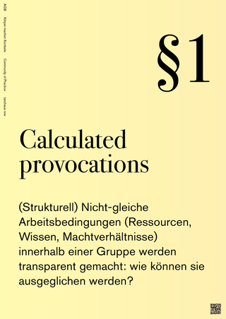 1 Calculated provocations