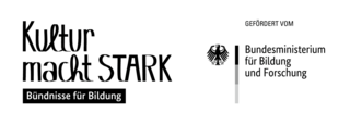 Logo Kultur macht stark und Bundesministerium für Bildung und Forschung