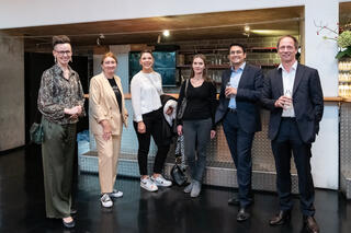 Ingrida Gerbutavičiūtė, Rajiv Strauß, Miriam Koch, Dr. Johannes Kurschildgen